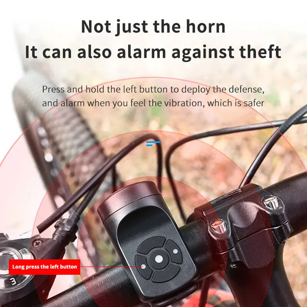 USB Rechargeable Bicycle Horn