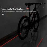 Waterproof Bicycle Warning Tail Light